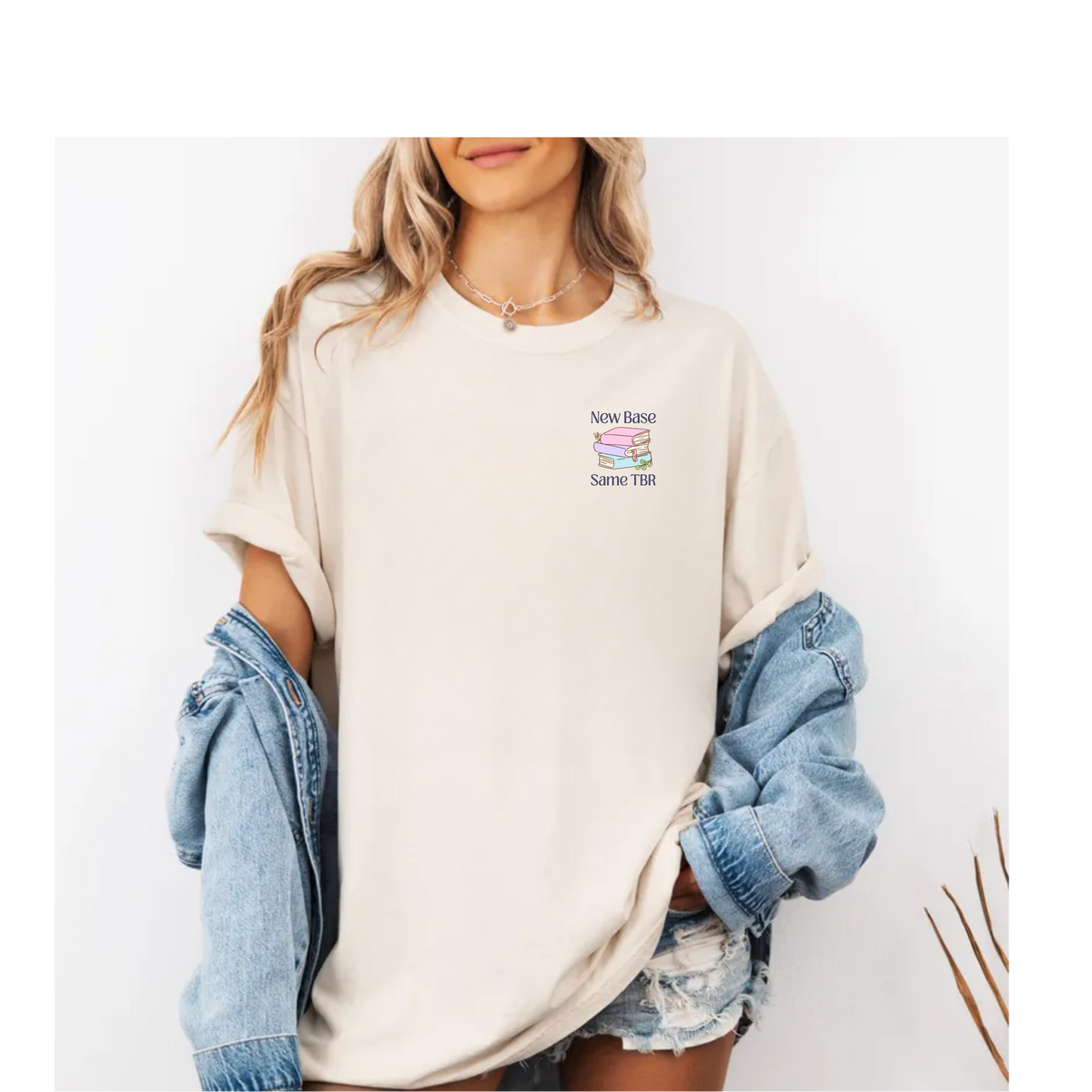 T-shirt 'New Base Same TBR'