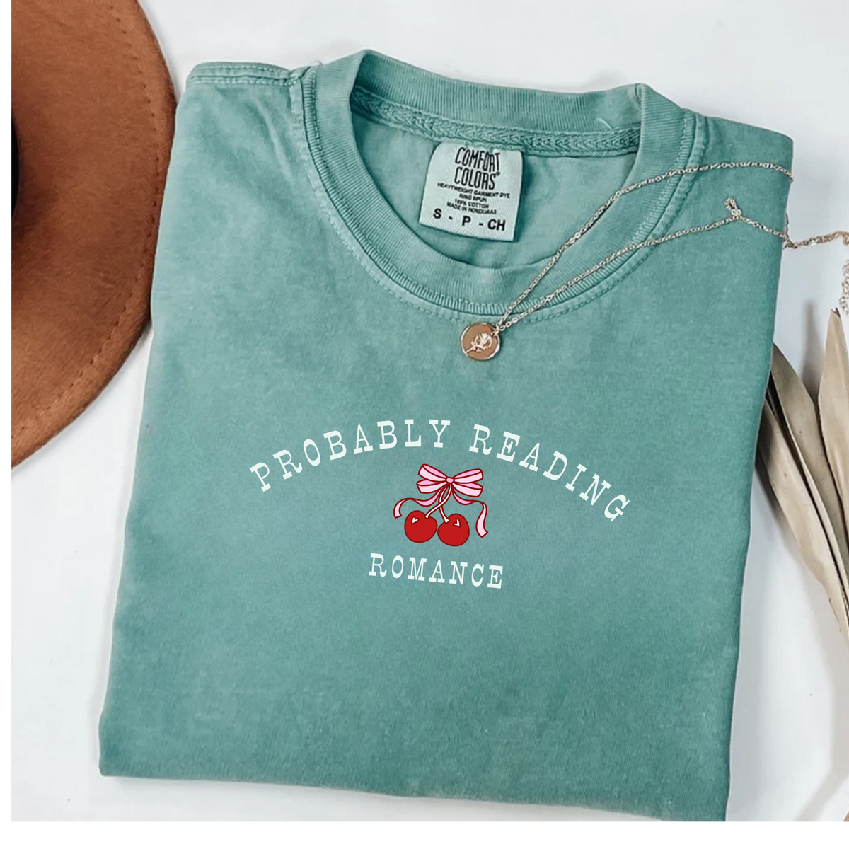 T-shirt Probably Reading Romance