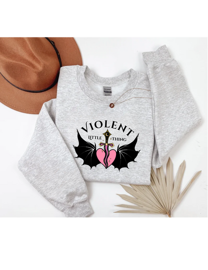 Sweatshirt 'Violent Little thing'