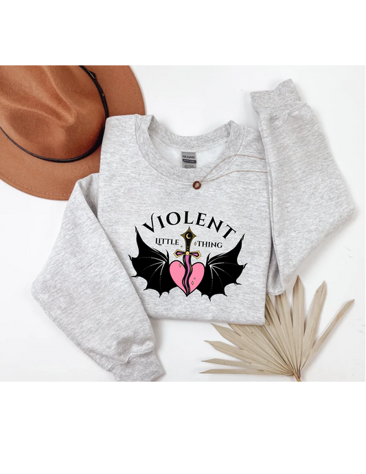 Sweatshirt 'Violent Little thing'