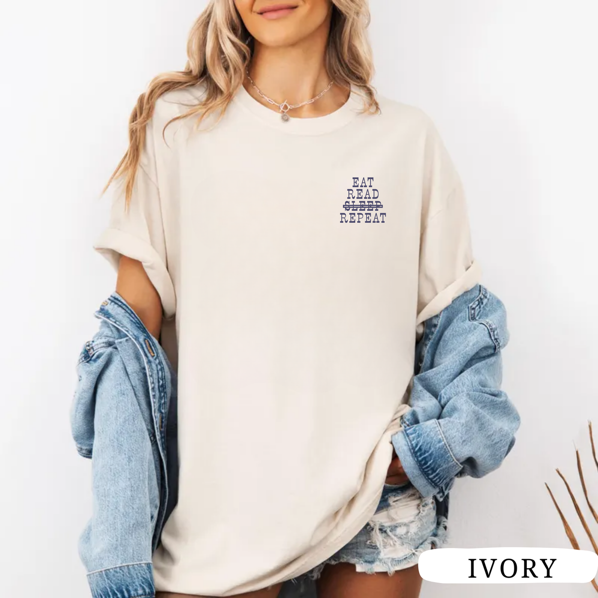 T-shirt EAT READ (SLEEP) REPEAT