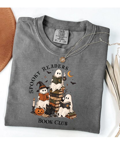 T-shirt 'Spooky Readers Book Club'