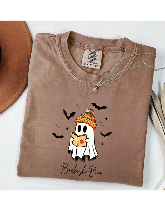 T-shirt 'Bookish Boo'