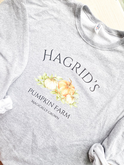 Halloween Sweatshirt 'Hagrid's Pumpkin Farm'