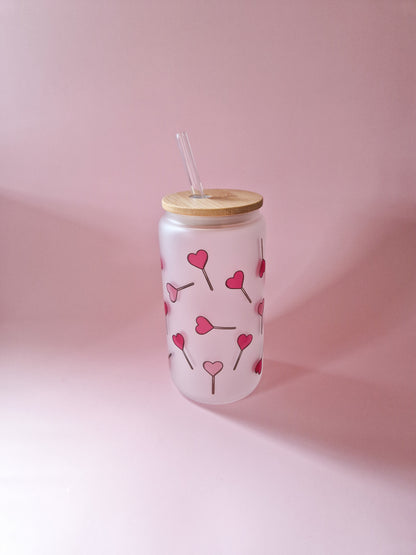 Glass Cup 'Sucker'