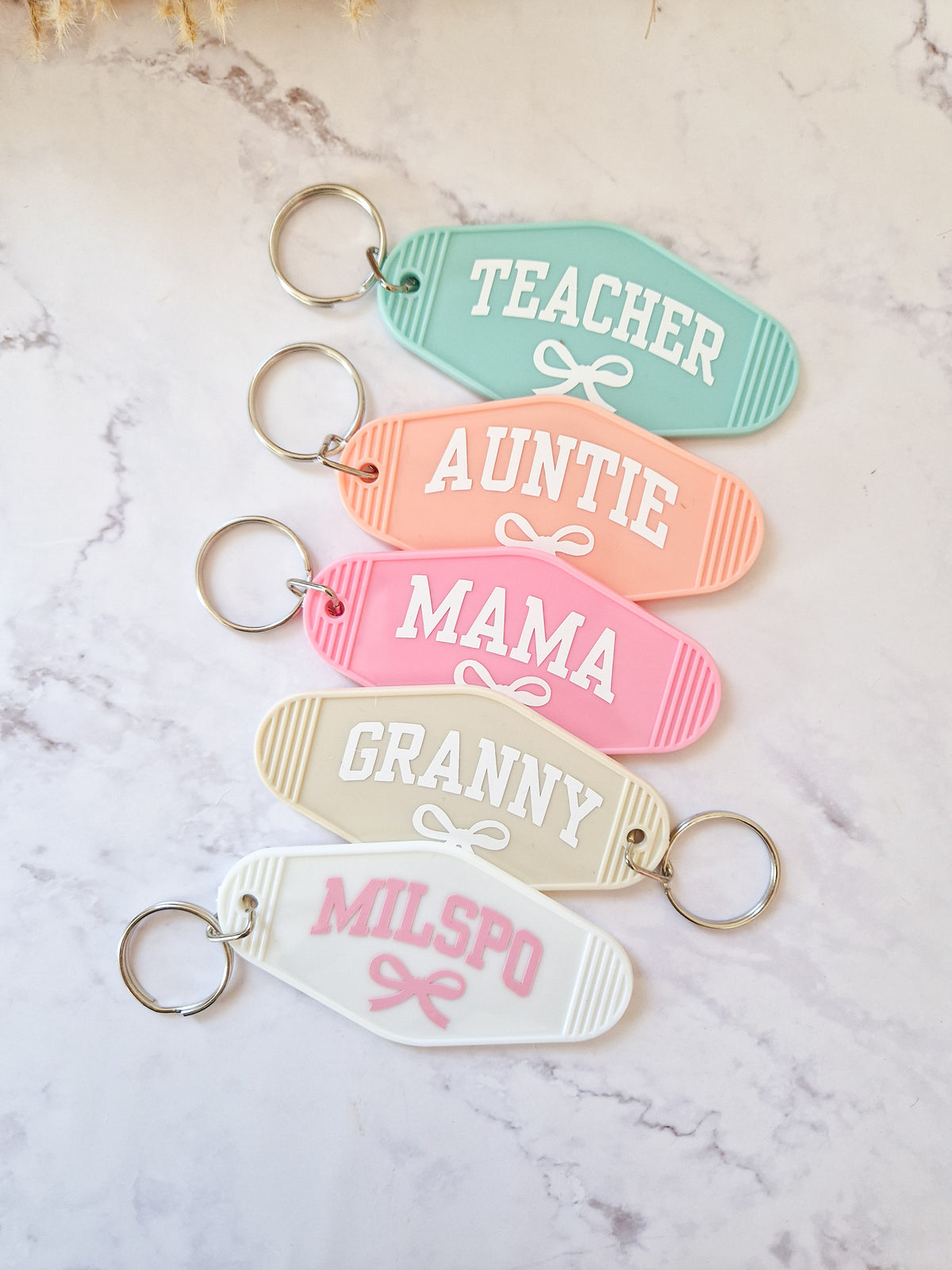 Motel Keychain