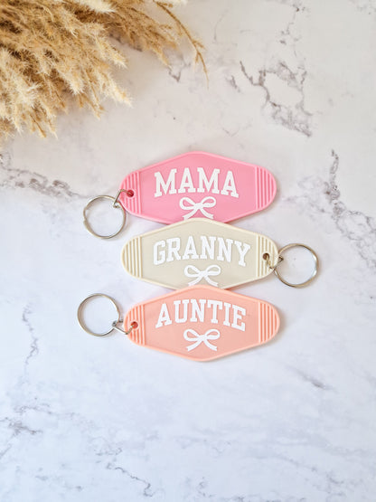 Motel Keychain