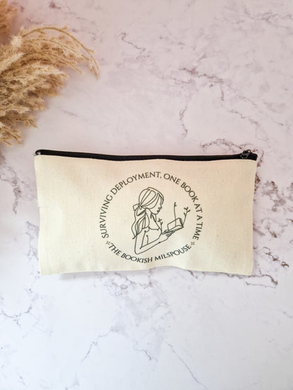 Canvas Small bag 'Milspo reading'