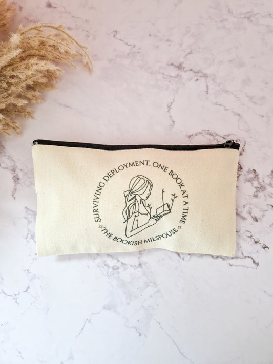 Canvas Small bag 'Milspo reading'