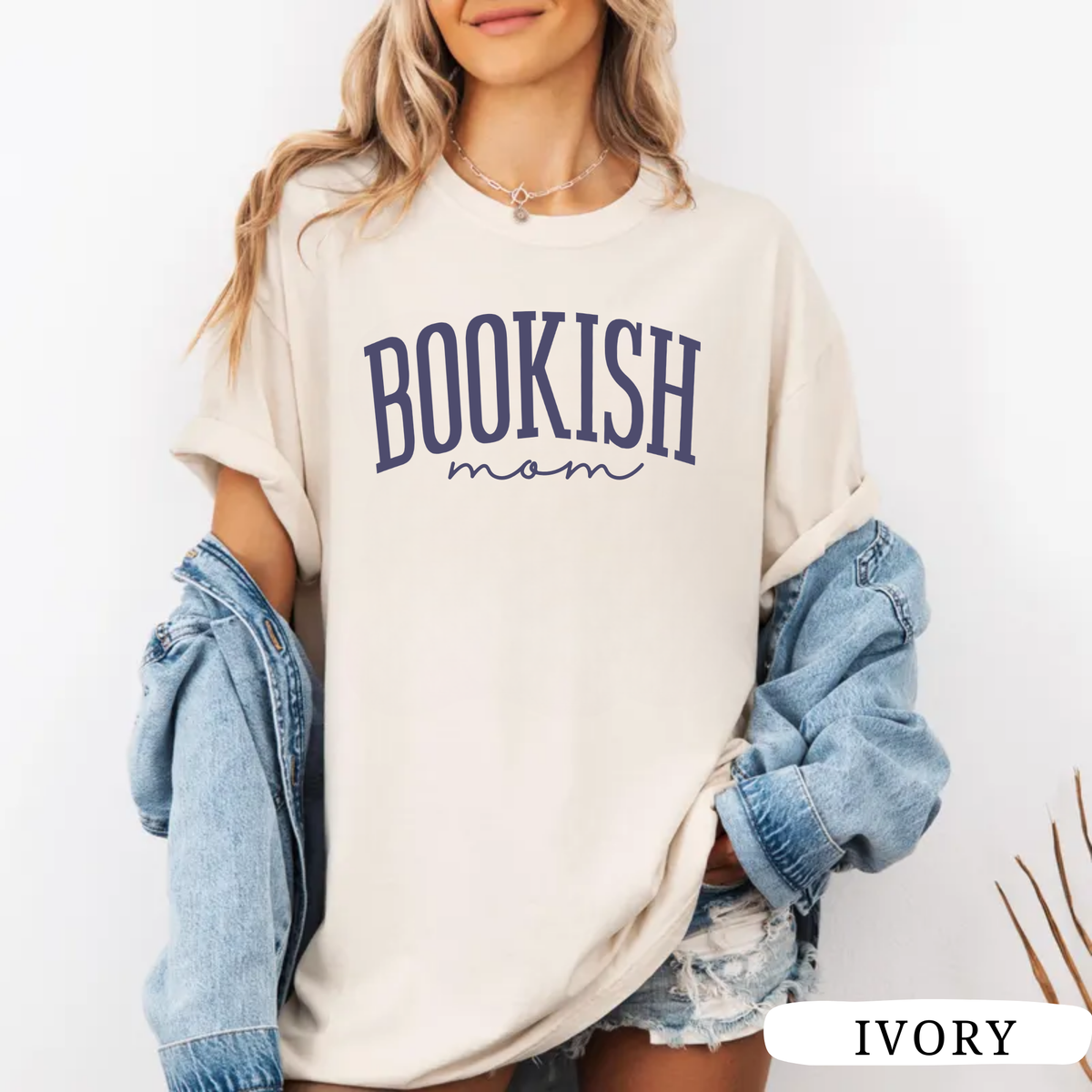 T-shirt Bookish Mom