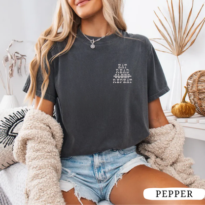 T-shirt EAT READ (SLEEP) REPEAT