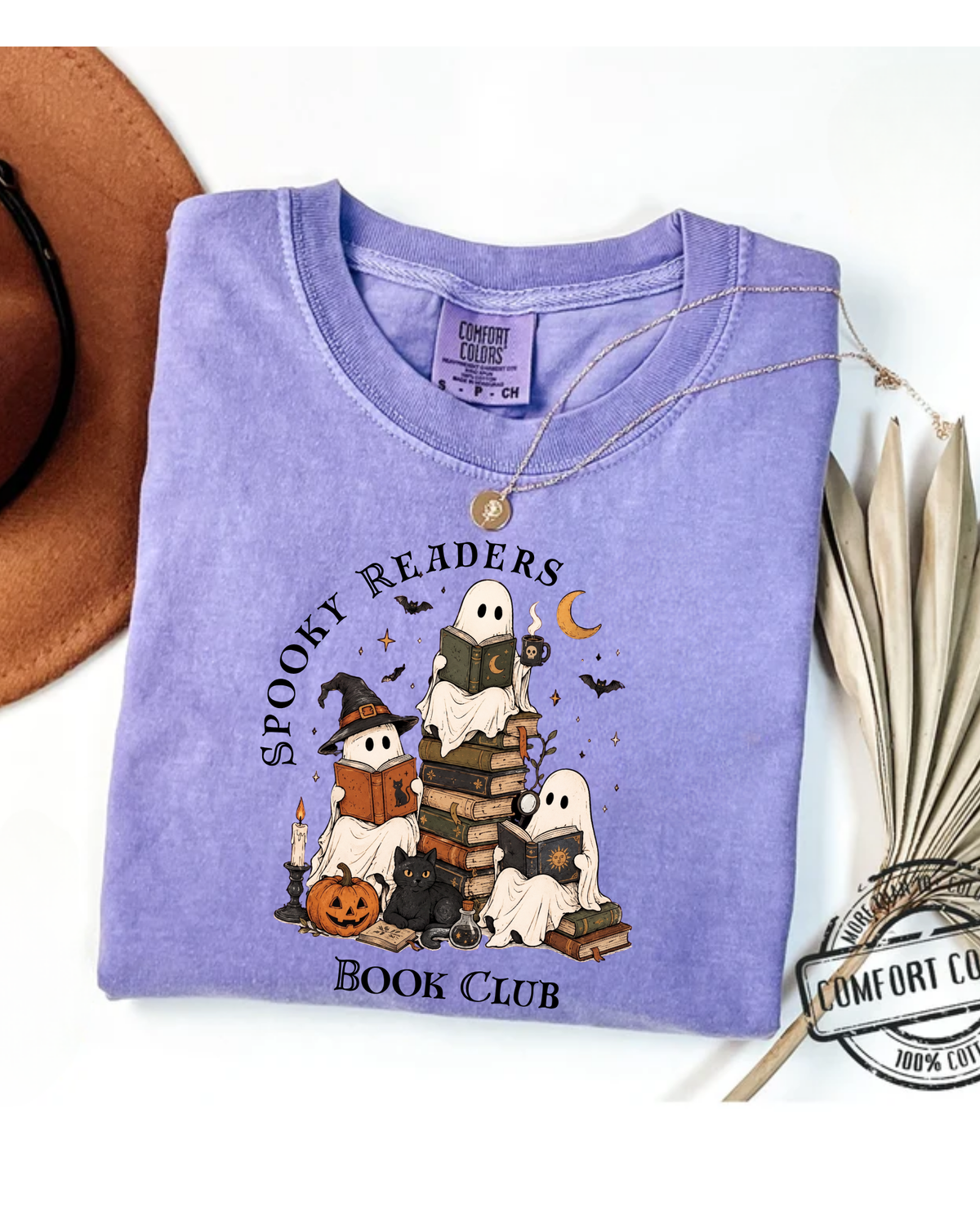 T-shirt 'Spooky Readers Book Club'