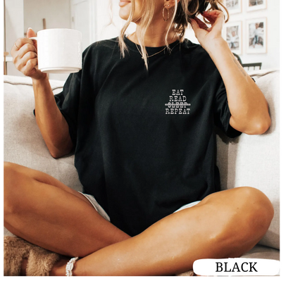 T-shirt EAT READ (SLEEP) REPEAT