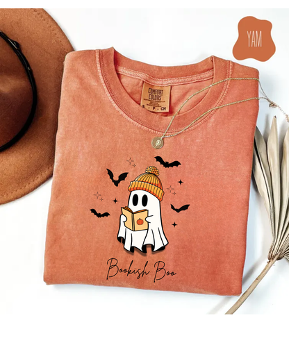 T-shirt 'Bookish Boo'