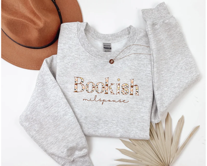 Sweatshirt Bookish Milspouse
