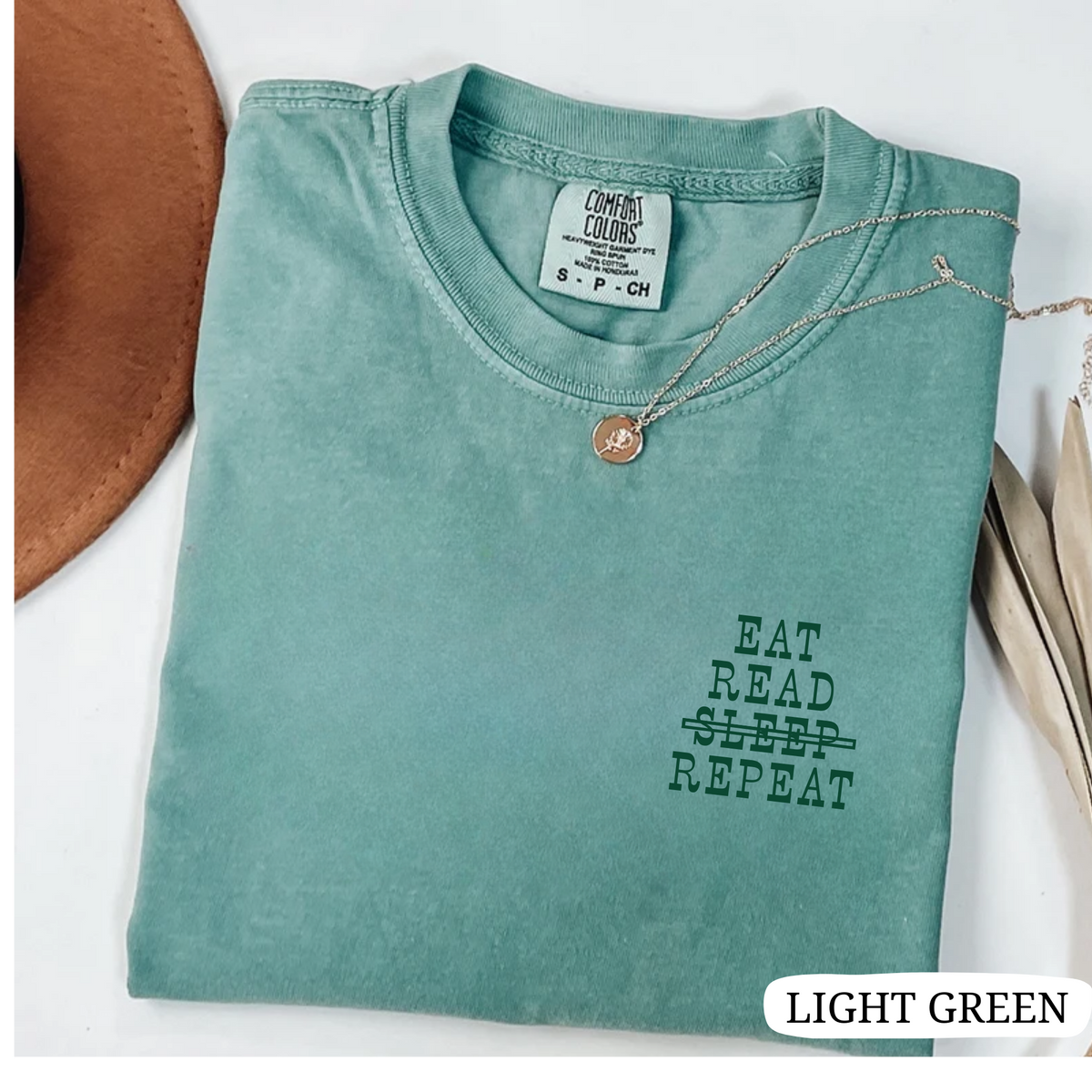 T-shirt EAT READ (SLEEP) REPEAT