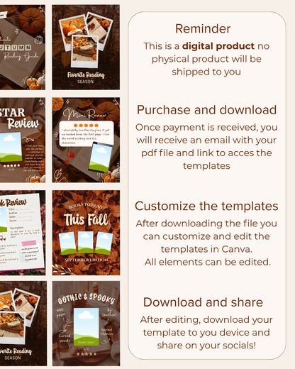 FALL STARTER PACK ~ Planner + Templates