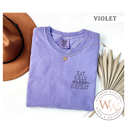 T-shirt EAT READ (SLEEP) REPEAT