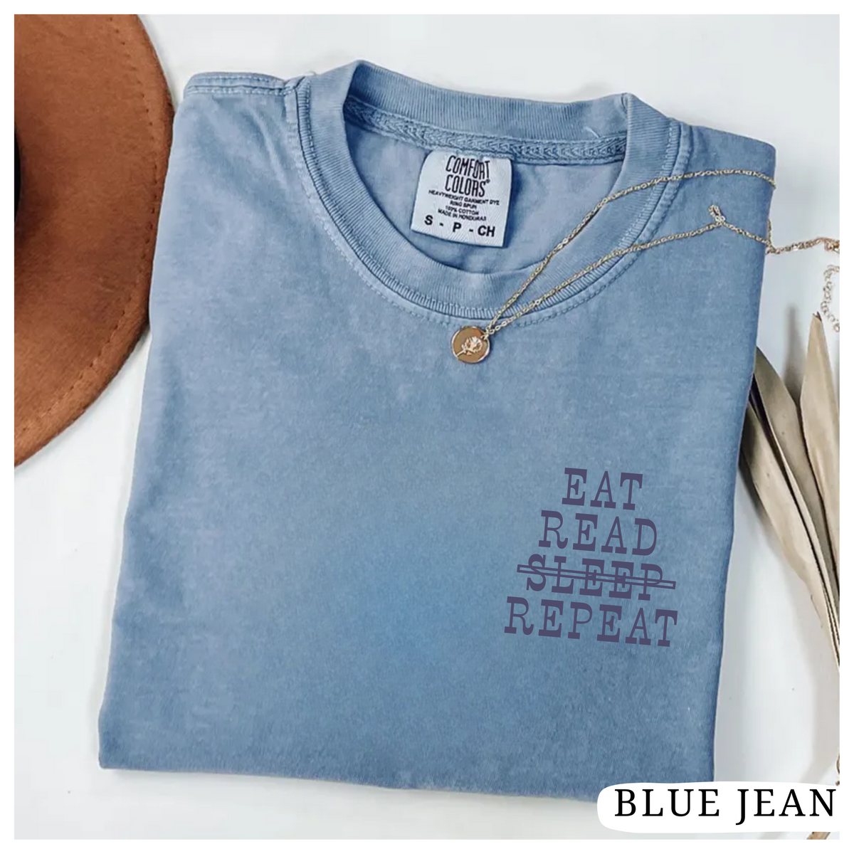 T-shirt EAT READ (SLEEP) REPEAT