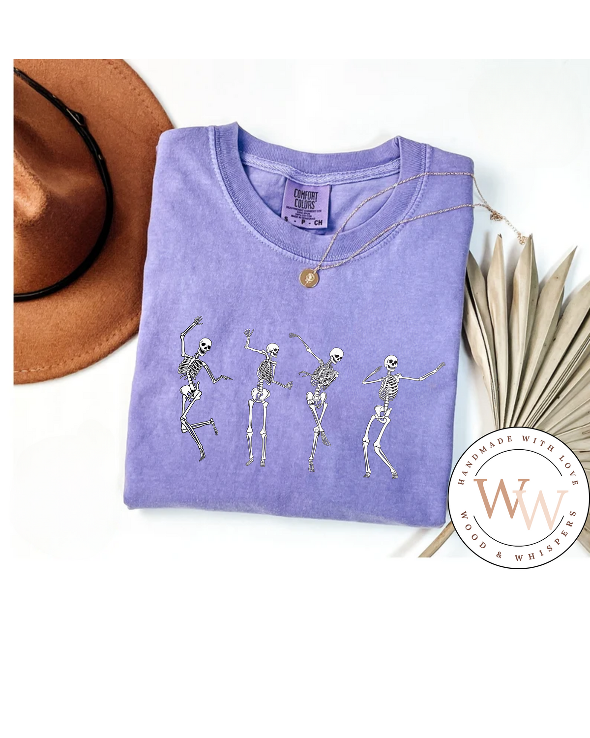 T-shirt  'Skeletons dancing'