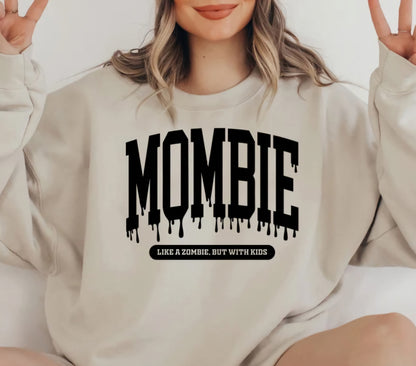 Halloween Sweatshirt 'Mombie'