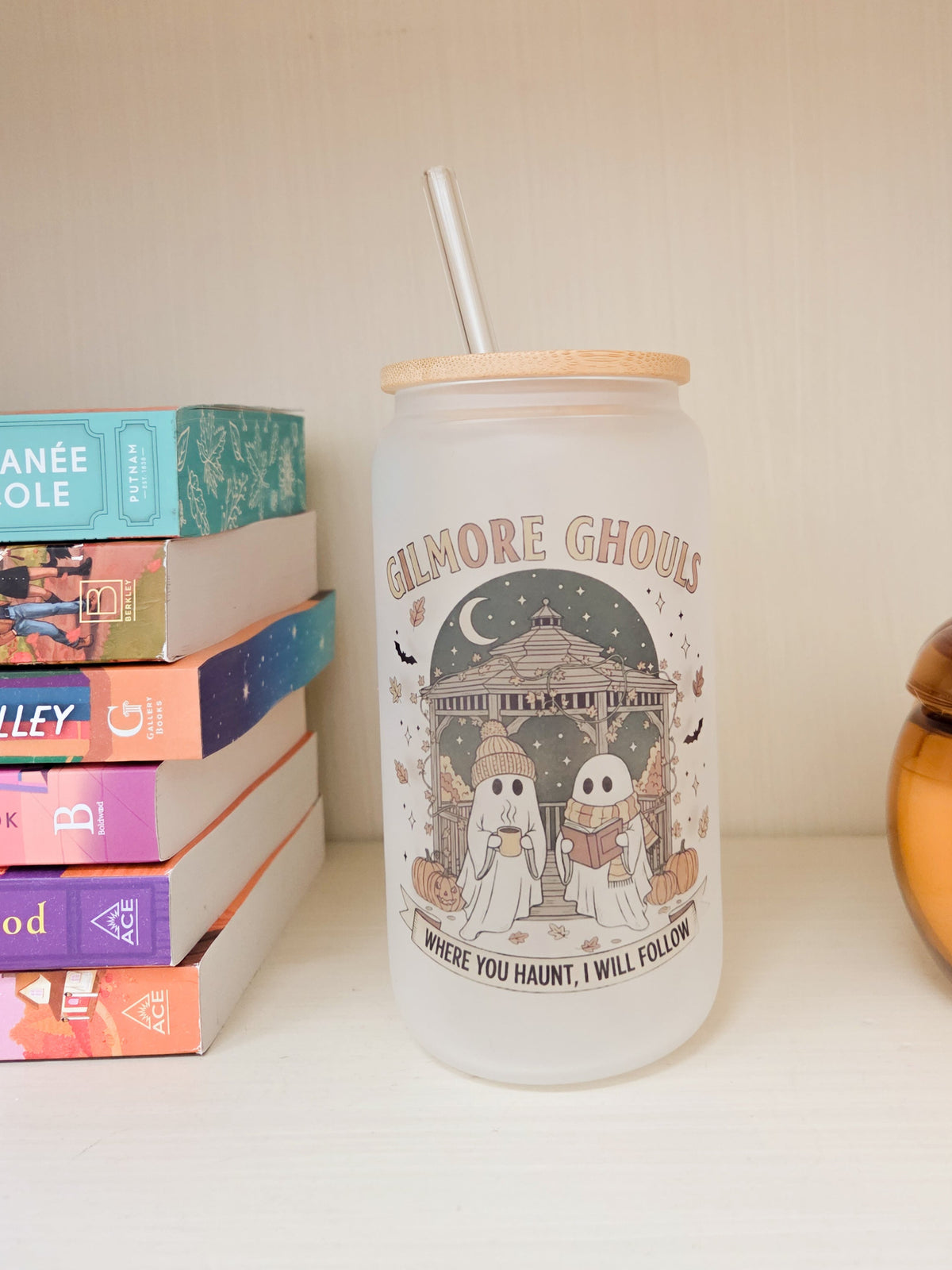 Glass cup 'Gilmore Ghouls'