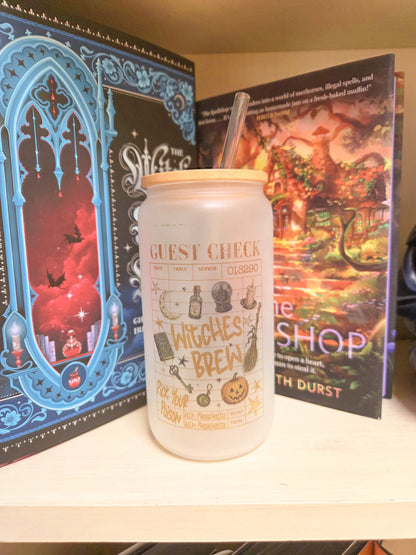 Glass cup 'Witches Brew'