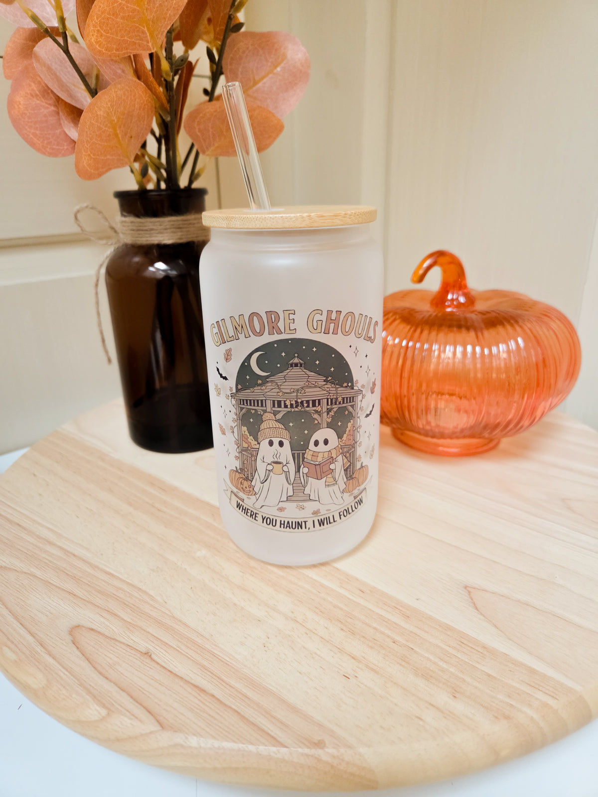 Glass cup 'Gilmore Ghouls'